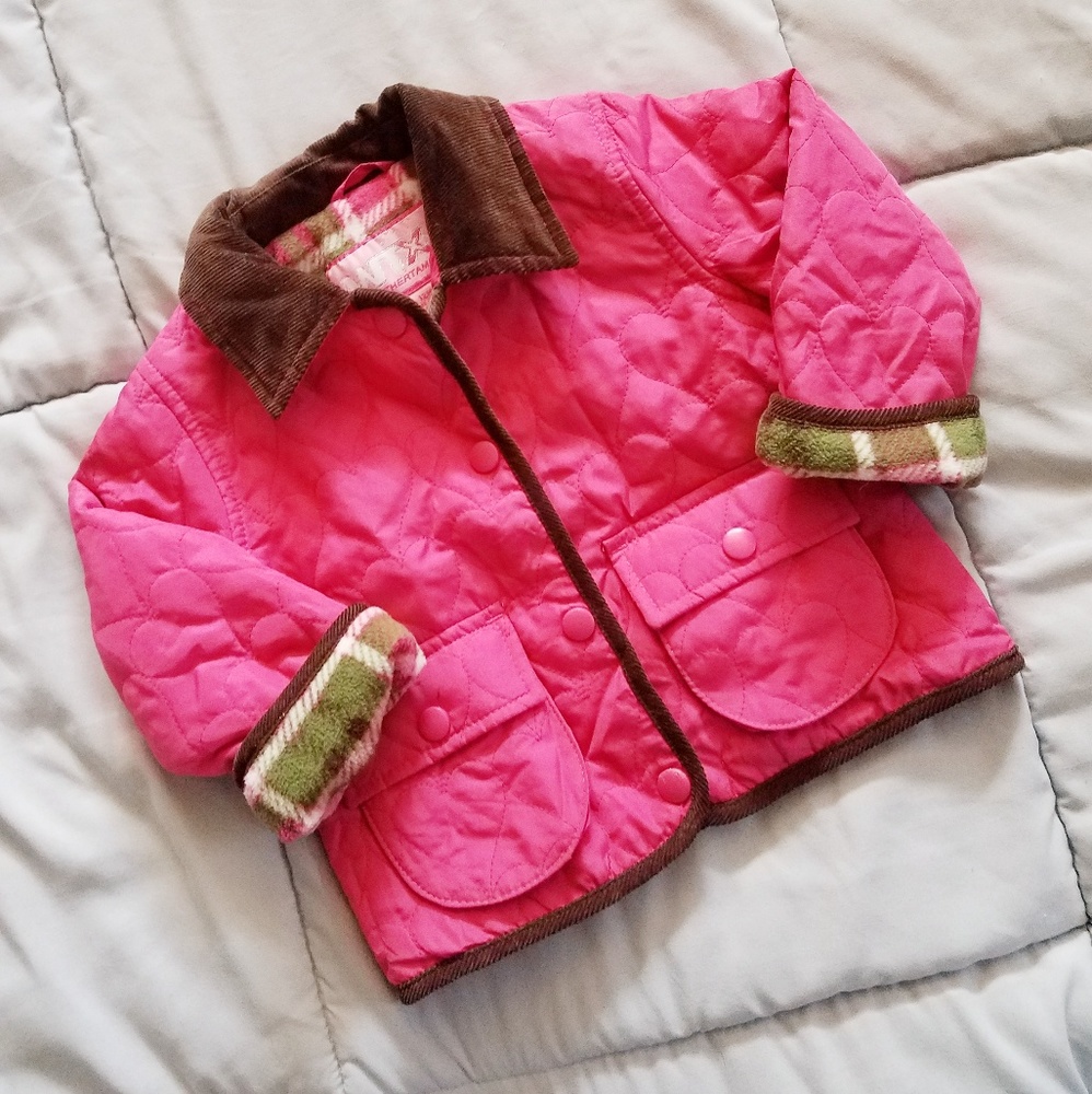WEATHERTAMER Pink Quilted Jacket, 12 months